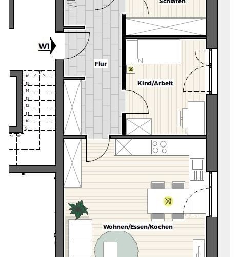 Neubau-Erdgeschosswohnung in Heepen