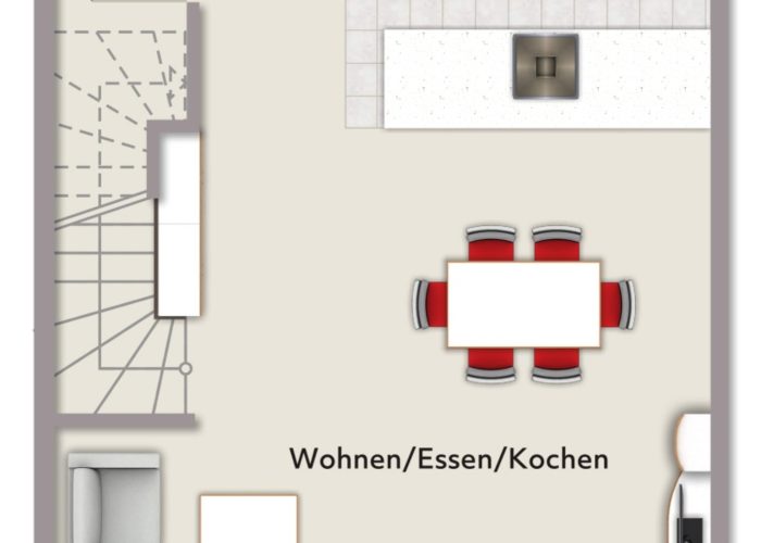 Familienfreundliches Neubau-Reihenhaus im Wohnquartier in Heepen