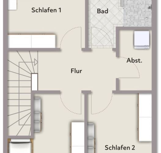 Familienfreundliches Neubau-Reihenhaus im Wohnquartier in Heepen