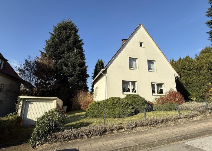 Solides Einfamilienhaus am Südhang des Teutoburger Waldes