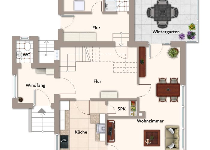 Zweifamilienhaus mit Einliegerwohnung in Lage